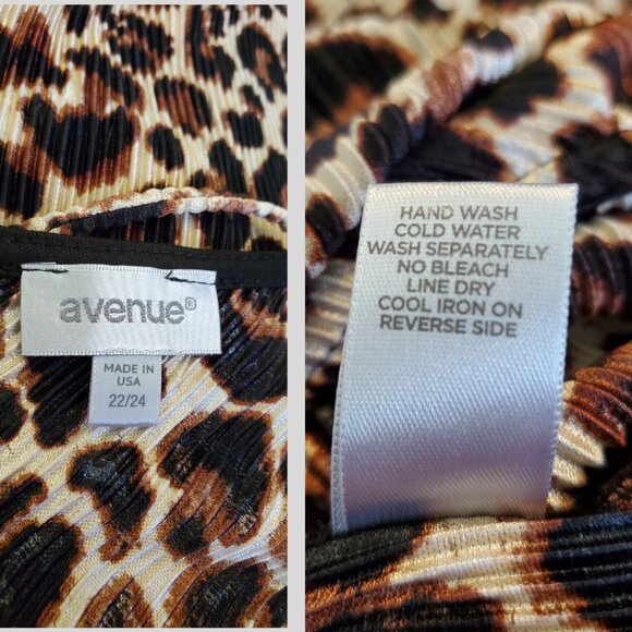 Avenue Leopard Print Tank Top - Picture 2 of 3